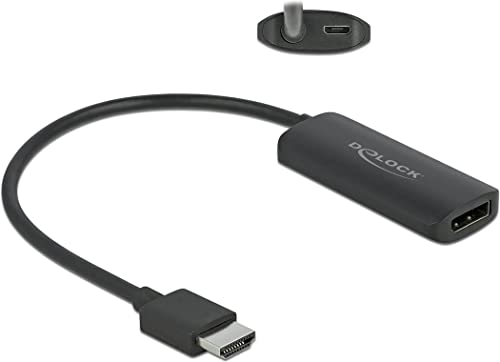 Delock Adapter HDMI-A Stecker zu DisplayPort Buchse 4K 60 Hz Delock Adapter HDMI-A Stecker zu DisplayPort Buchse 4K 60 Hz von DeLOCK