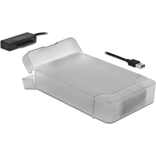 Delock USB Typ-A zu SATA Konverter mit 3.5″ Schutzhülle Delock USB Typ-A zu SATA Konverter mit 3.5″ Schutzhülle von DeLOCK