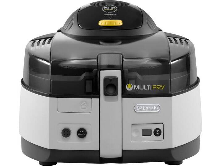 DE'LONGHI Heissluftfritteuse MultiFry CLASSIC FH1163 , weiß, B:39,5cm H:27cm T:32,5cm, Fritteusen, Multicooker, auch zum Brotbacken, Fassungsvermögen 1,5 kg von DeLonghi