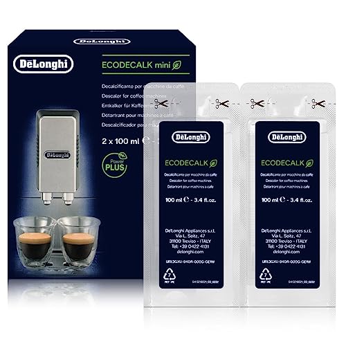 DeLonghi EcoDecalk Entkalker, 2 x 100 ml, 1 Stück DeLonghi EcoDecalk Entkalker, 2 x 100 ml, 1 Stück von De'Longhi
