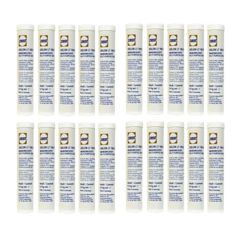 20 x Oest Langzeitfett Schmierfett Fettkartusche IXELON LT 190 EP je Fettkartusche 0,4 kg 20 x Oest Langzeitfett Schmierfett Fettkartusche IXELON LT 190 EP je Fettkartusche 0,4 kg von DeTec