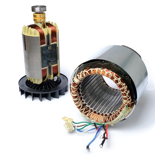 5 kW Spule und Anker bzw. Stator und Rotor für den Stromerzeuger | Stromgenerator | Stromaggregat | 13 PS 3-Phasen von DeTec. von DeTec.