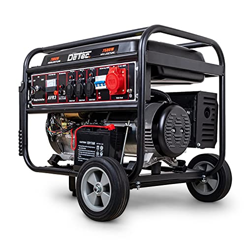 DeTec. 7 kW Benzin Stromgenerator DT-LB7500E-3 | 400V Stromerzeuger Starkstrom Generator E-Start | 3-Phasen Strom Aggregat 18 PS Motor DeTec. 7 kW Benzin Stromgenerator DT-LB7500E-3 | 400V Stromerzeuger Starkstrom Generator E-Start | 3-Phasen Strom Aggregat 18 PS Motor von DeTec.