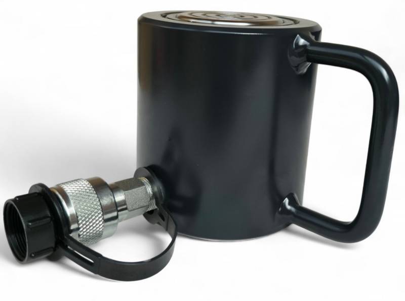 DeTec. Hydraulikheber Hydraulikzylinder 20T Hub 50mm Hydraulikkolben 3/8 Zoll, Hohlkolbenzylinder von DeTec.