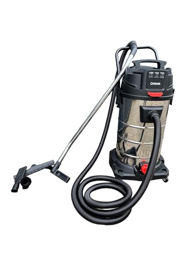 DeTec. Industriesauger 3000W Nass- Trockensauger 100L Schmutzbehälter Industriestaubsauger Gewerbe Staubsauger Nasssauger (3000W) von DeTec.