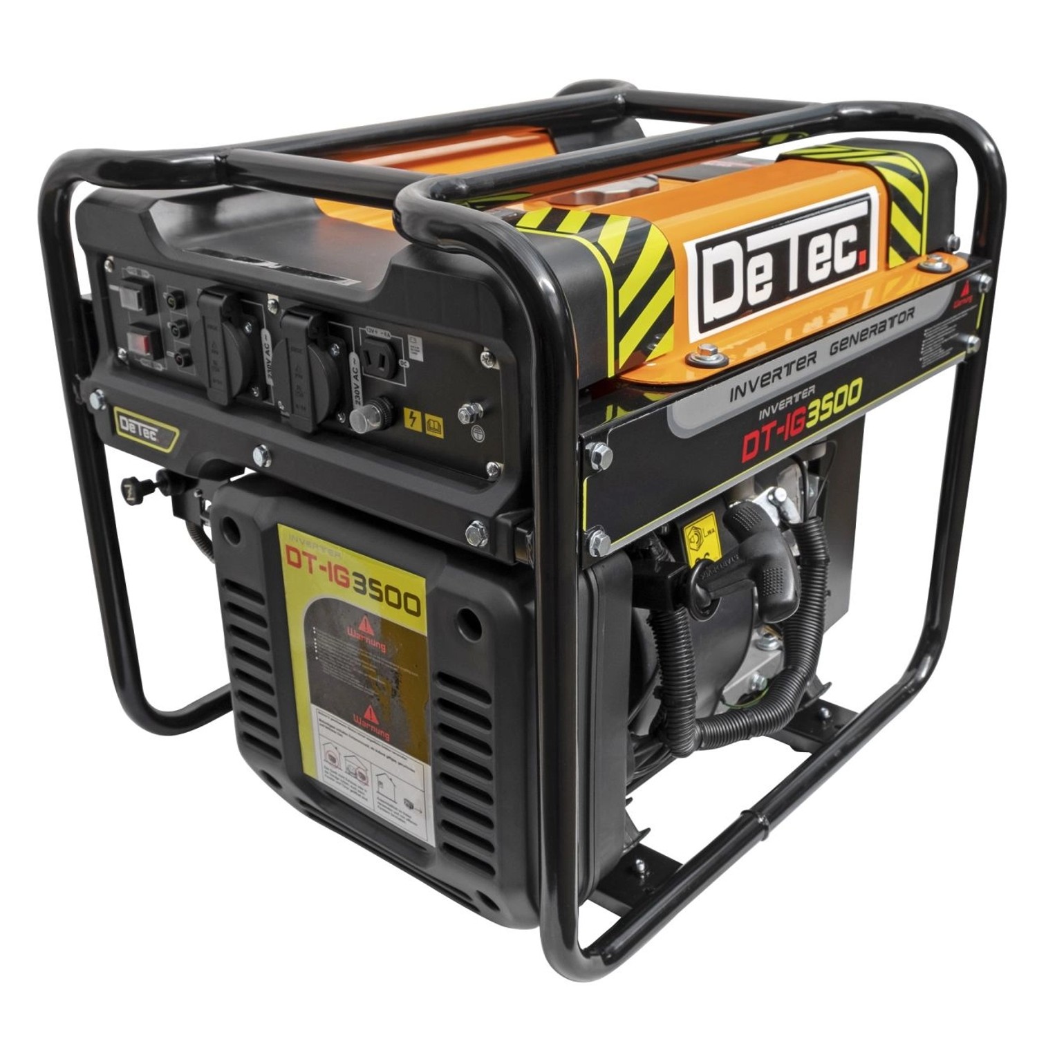 DeTec. Inverter Stromerzeuger 3,5 kW Benzin Stromgenerator 230V + 12V Backup Notstromaggregat Leise und Sparsam Digital Inverter Generator DeTec. Inverter Stromerzeuger 3,5 kW Benzin Stromgenerator 230V + 12V Backup Notstromaggregat Leise und Sparsam Digital Inverter Generator von DeTec.