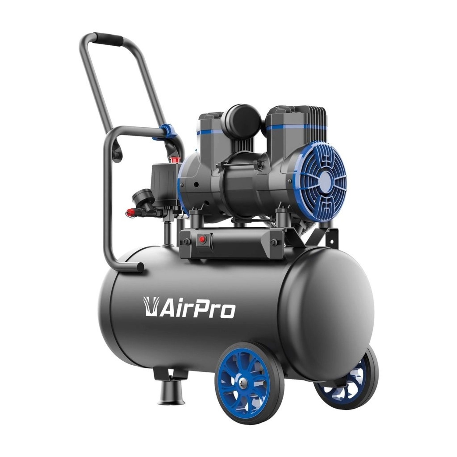 DeTec. Luftkompressor 2 PS Geräuscharmer Ölfreier Kompressor mit 24L Tank DeTec. Luftkompressor 2 PS Geräuscharmer Ölfreier Kompressor mit 24L Tank von DeTec.