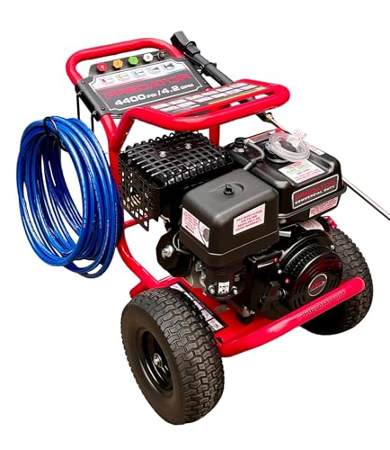 DeTec. Predator Benzin-Hochdruckreiniger 13PS Flächenreiniger 420cm³ mit 300 bar Annovi reverberi RSV-4G44 Triplex Keramik - Hochdruckpumpe Steinreiniger Industriereiniger DeTec. Predator Benzin-Hochdruckreiniger 13PS Flächenreiniger 420cm³ mit 300 bar Annovi reverberi RSV-4G44 Triplex Keramik - Hochdruckpumpe Steinreiniger Industriereiniger von DeTec.