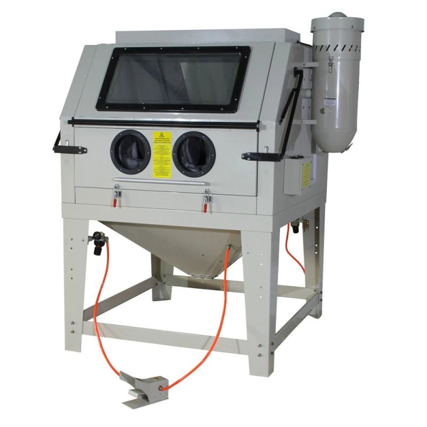 DeTec. Sandstrahlkabine 1200l 230V Mit Fußpedal Sandstrahlgerät inkl. Absaugung Öffnungsklappe Und Sandstrahlpistole Mit 6 Düsen DeTec. Sandstrahlkabine 1200l 230V Mit Fußpedal Sandstrahlgerät inkl. Absaugung Öffnungsklappe Und Sandstrahlpistole Mit 6 Düsen von DeTec.