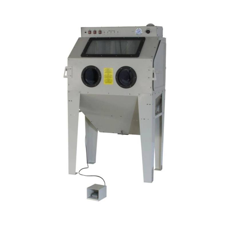 DeTec. Sandstrahlkabine 350l Mit Fußpedal Sandstrahlgerät Mit 2 Seitentüren Strahlpistole Mit 4 Düsen Sandstrahler 350 Liter Mit Beleuchtung DeTec. Sandstrahlkabine 350l Mit Fußpedal Sandstrahlgerät Mit 2 Seitentüren Strahlpistole Mit 4 Düsen Sandstrahler 350 Liter Mit Beleuchtung von DeTec.