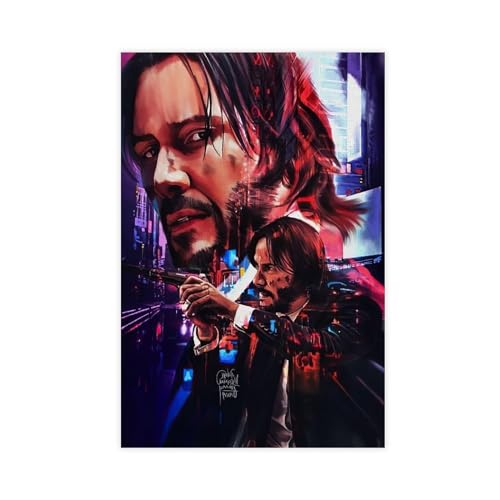John Wick Poster, John Wick 4 Poster, Leinwand, Schlafzimmer, Dekoration, Sport, Landschaft, Büro, Raumdekoration, Geschenk, ungerahmt, 30 x 45 cm John Wick Poster, John Wick 4 Poster, Leinwand, Schlafzimmer, Dekoration, Sport, Landschaft, Büro, Raumdekoration, Geschenk, ungerahmt, 30 x 45 cm von DeUyo