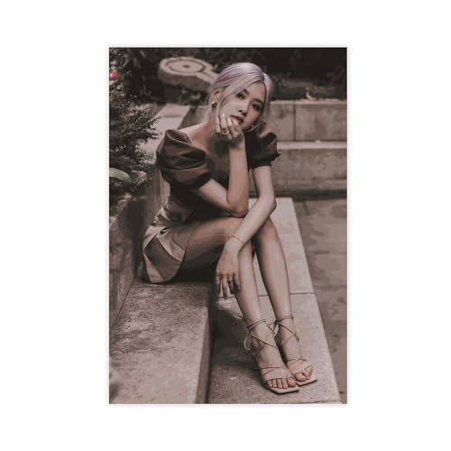 Kpop Poster Blackpink Rose Poster4 Leinwand Poster Schlafzimmer Dekor Sport Landschaft Büro Zimmer Dekor Geschenk ungerahmt 50 x 75 cm Kpop Poster Blackpink Rose Poster4 Leinwand Poster Schlafzimmer Dekor Sport Landschaft Büro Zimmer Dekor Geschenk ungerahmt 50 x 75 cm von DeUyo