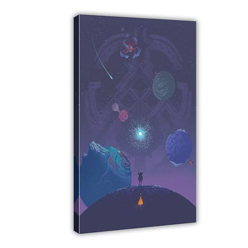 Outer Wilds Spiel-Kunstdruck, Poster, Leinwand, Poster, Schlafzimmer, Dekoration, Sport, Landschaft, Büro, Raumdekoration, Geschenk, Rahmen-Stil, 20 x 30 cm Outer Wilds Spiel-Kunstdruck, Poster, Leinwand, Poster, Schlafzimmer, Dekoration, Sport, Landschaft, Büro, Raumdekoration, Geschenk, Rahmen-Stil, 20 x 30 cm von DeUyo