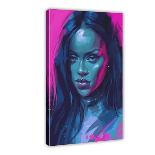 Rihanna Poster 4 Leinwand Poster Schlafzimmer Dekor Sport Landschaft Büro Zimmer Dekor Geschenk Rahmenstil 20 x 30 cm Rihanna Poster 4 Leinwand Poster Schlafzimmer Dekor Sport Landschaft Büro Zimmer Dekor Geschenk Rahmenstil 20 x 30 cm von DeUyo