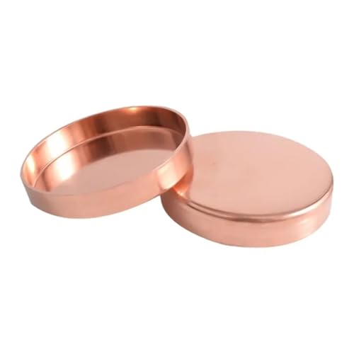 DeVow 1/4" 3/8" 1/2" 1" -3.5" 15 16 19 22 25-89mm ID Endkappe Reines Kupfer End Feed Lötkelch Stopper Sanitär Fitting Klimaanlage(ID 38mm Wall 1.2mm) von DeVow