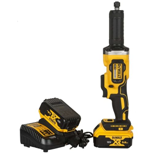 Dewalt DCG426P2-QW Akku-Geradeschleifer El. 18V/5,0Ah, 18 V von DEWALT