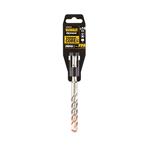 DEWALT SDS-Plus Hammerbohrer/Schlagbohrer EXTREME 2 (14x160x100 mm, für den Dauereinsatz in härtestem Beton, Mauerwerk, Natur- und Kusntstein) DT9566-QZ, Bunt, 14x160mm DEWALT SDS-Plus Hammerbohrer/Schlagbohrer EXTREME 2 (14x160x100 mm, für den Dauereinsatz in härtestem Beton, Mauerwerk, Natur- und Kusntstein) DT9566-QZ, Bunt, 14x160mm von DEWALT