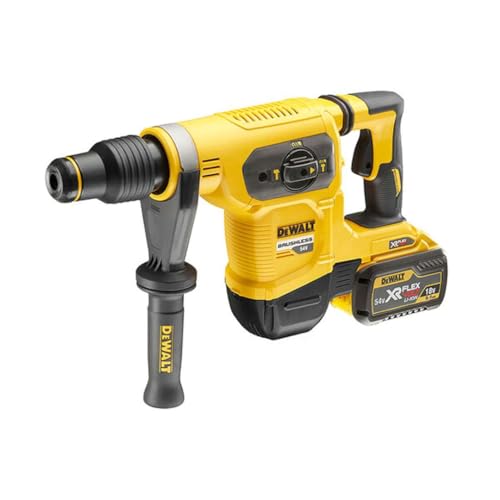 DeWalt 54 Volt / 162 Wh SDS-max Akku-Kombihammer 40mm, 6,1 Joule, UTC - DCH481X2-QW DeWalt 54 Volt / 162 Wh SDS-max Akku-Kombihammer 40mm, 6,1 Joule, UTC - DCH481X2-QW von DEWALT