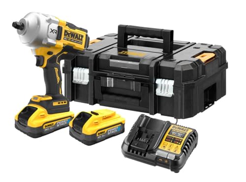 DeWALT Akku-Schlagschrauber DCF961H2T-QW 18V 5Ah, Drehschlagschrauber 1626Nm max. Festdrehmoment von DEWALT