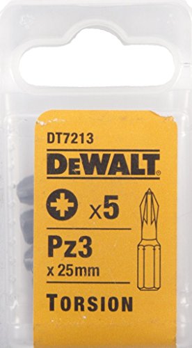 DEWALT Bits PZ 3 x 25mm Torsion (5 Stk.) von Dewalt