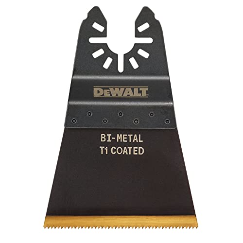 Dewalt EXTREME Multi-Tool Titan Sägeblatt DT20747 (64 x 43 mm, mit Multi-Fit-Aufnahme, für den Einsatz in Holz, Holz mit Nägeln, Trockenbauwände, PVC) Dewalt EXTREME Multi-Tool Titan Sägeblatt DT20747 (64 x 43 mm, mit Multi-Fit-Aufnahme, für den Einsatz in Holz, Holz mit Nägeln, Trockenbauwände, PVC) von DEWALT