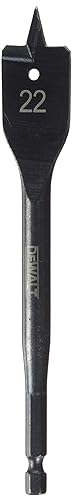 DeWalt Extreme Holz-Fräsbohrer (22 mm ø, 152 mm Länge, für den Einsatz in Bohrmaschinen (Akku und Kabel)) DT4769 von DEWALT