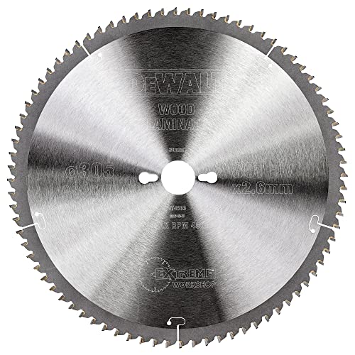 DeWalt DT4283-QZ - Hoja para sierra circular estacionaria 305x30mm 80D von Dewalt