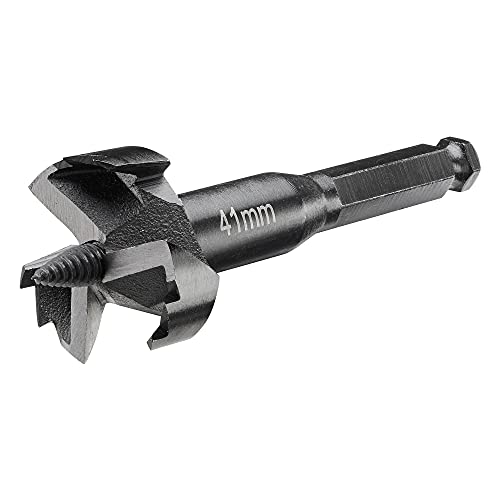 Dewalt Forstnerbohrer DT4580 (für Akku- und Kabelbohrmaschinen, für Durchbruchsbohrungen in Holz, MDF, Hartfaserplatten, Spanplatten, Ø 41 mm, mit Gewinde-Zentrierspitze, 3 Schneidkanten) Dewalt Forstnerbohrer DT4580 (für Akku- und Kabelbohrmaschinen, für Durchbruchsbohrungen in Holz, MDF, Hartfaserplatten, Spanplatten, Ø 41 mm, mit Gewinde-Zentrierspitze, 3 Schneidkanten) von DEWALT