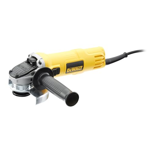 DEWALT Winkelschleifer DWE4056 (800 W, 115 mm Scheiben-ø, Leerlaufdrehzahl 11.800 min-1, Sanftanlauf, für alle Standard-Trenn,- Schleif- und Schrupparbeiten, inkl. Schutzhaube und Zusatzhandgriff) DEWALT Winkelschleifer DWE4056 (800 W, 115 mm Scheiben-ø, Leerlaufdrehzahl 11.800 min-1, Sanftanlauf, für alle Standard-Trenn,- Schleif- und Schrupparbeiten, inkl. Schutzhaube und Zusatzhandgriff) von DEWALT