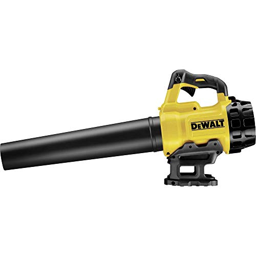 DEWALT Akk-Gebläse/Laubbläser (18 V, 5.0 Ah bürstenlos, 145 km/h Luftgeschwindigkeit, geräuscharmes Design, für den Dauerbetrieb, DCM562P1 von DEWALT