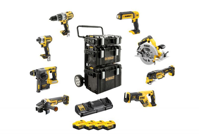 DeWalt Akku 8er Kombopack 18,0 V / 5 Ah - DCK853P4-QW von DeWalt