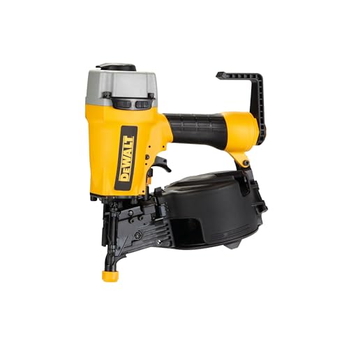 Dewalt 64 mm Druckluft-Coilnagler DPN64C (für Rundkopfnägel von 32-64 mm, Nagel-Ø 2 mm, mit Einzelauslösung & Tiefenanschlag, Magazinkapazität 225 Nägel, inkl. Lattenhaken & Transportkoffer) Dewalt 64 mm Druckluft-Coilnagler DPN64C (für Rundkopfnägel von 32-64 mm, Nagel-Ø 2 mm, mit Einzelauslösung & Tiefenanschlag, Magazinkapazität 225 Nägel, inkl. Lattenhaken & Transportkoffer) von DEWALT