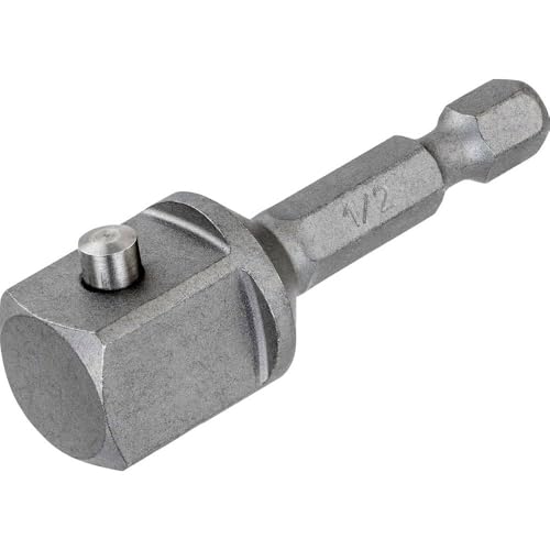 Dewalt Extreme Impact Schlagschrauber-Adapter DT7512 (1/2 Zoll Werkzeugaufnahme für 1/4 Zoll Schlagschrauber, für den Einsatz in Schlagbohrschraubern, Bohrmaschinen und Schraubern), 45 x 35 x 15 cm von DEWALT
