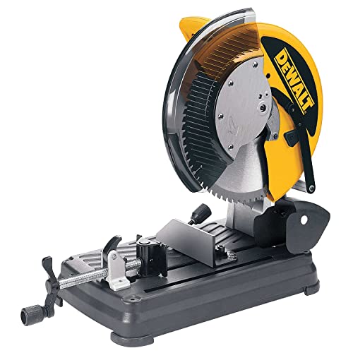 DEWALT 1.300 Watt Metallkreissäge (Schleifscheiben-ø 355mm, Sanftanlauf, ohne Kühlflüssigkeit, ohne Schnittgeschwindigkeit, inkl. 355 HM-Sägeblatt und Zubehör), DW872 DEWALT 1.300 Watt Metallkreissäge (Schleifscheiben-ø 355mm, Sanftanlauf, ohne Kühlflüssigkeit, ohne Schnittgeschwindigkeit, inkl. 355 HM-Sägeblatt und Zubehör), DW872 von DEWALT