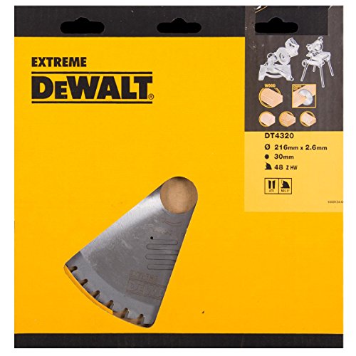 DeWalt DT4320-QZ - Hoja para sierra circular estacionaria 216x30mm 48D von DEWALT