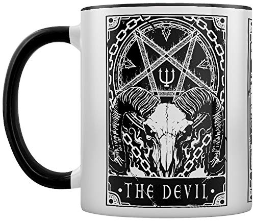 Deadly Tarot Kaffeebecher - Devil, Lovers & Death Innen schwarz gefärbt weiß Deadly Tarot Kaffeebecher - Devil, Lovers & Death Innen schwarz gefärbt weiß von Deadly Tarot