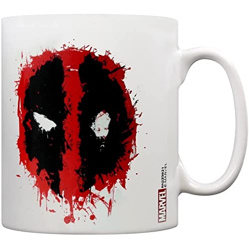 Marvel Comics DC Universe Kaffeetassen, Keramik, Mehrfarbig, 7.9x11x9.3 cm von Deadpool