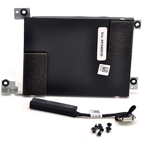 Dea4GO Festplattenkabel DC02C00EO00 + Festplatten-Caddy Gehäuse mit Schrauben für Dell Latitude E5580 E5590 E5591 Precision M3520 M3530 6NVFT 6F7DD von Deal4GO