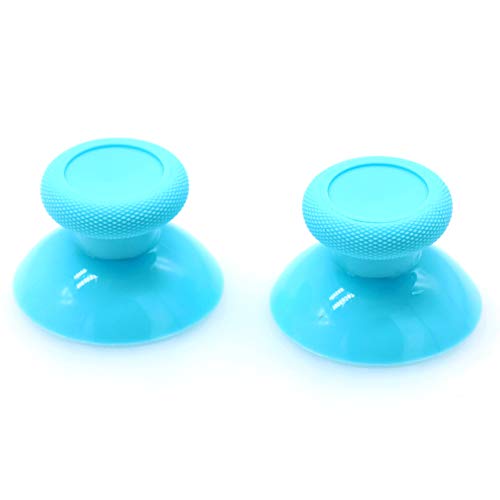 Deal4GO 2 Stück OEM Thumbsticks konkave Analog- für Xbox One Controller Analog Joystick Grips (hellblau) von Deal4GO