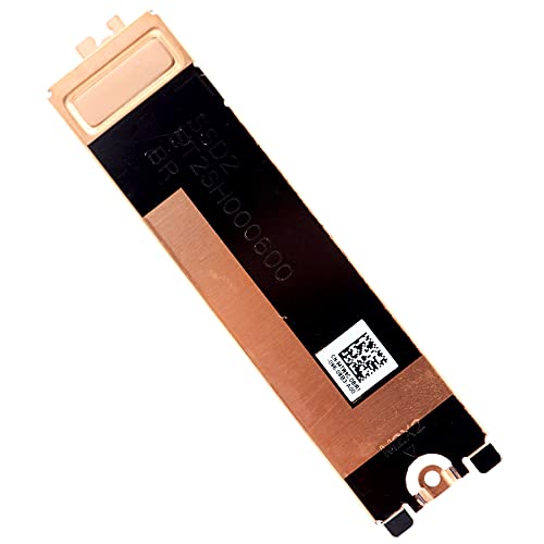 Deal4GO Slot 2 2280 M.2 SSD Kühlkörper Thermal Shield 04TW9C 4TW9C für Dell XPS 15 9500 9510 9520 9530 9570 Precision 5550 5560 5570 5580 Latitude 5500 von Deal4GO