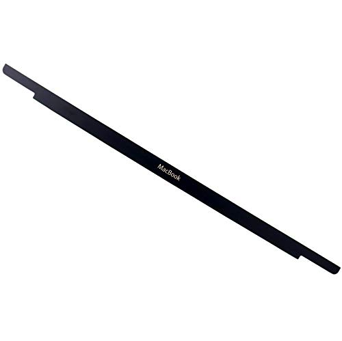 Deal4GO LCD-Bildschirm Blende Blende Kunststoff Logo Abdeckung für MacBook A1534 2015 2016 2017 (Silber) von Deal4GO