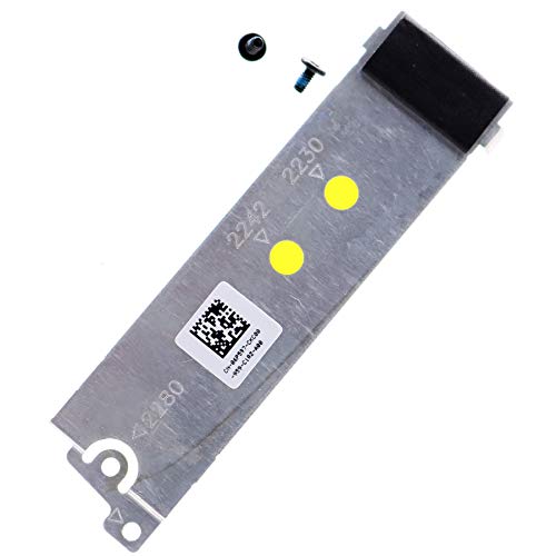 Deal4GO M.2 SSD Kühlkörper-Abdeckung Thermal Heat Shield Support Bracket für Dell Inspiron 15 7590 7591 06P597 6P597 von Deal4GO