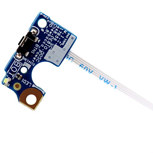 Deal4GO ON-OFF Power Button Board W/Kabel Ersatz für HP Pavilion x360 14-CD 14M-CD 14-CD0057TU 14-CD0522NA 14-CD1009NM 455.0E803.0001 von Deal4GO