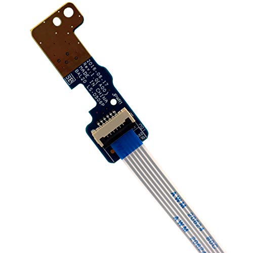Deal4GO ON-OFF Power Button Board mit Flachbandkabel Ersatz für Dell Inspiron 17 (5765/5767/5768) 7591 NBX0001Z400 LS-D806P von Deal4GO