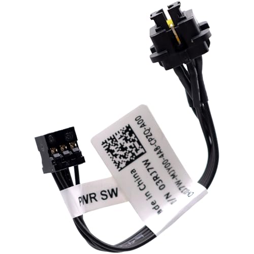 Deal4GO Power Button Kabel 3RJ7W 03RJ7W Ersatz für Dell Optiplex 3000 5000 7000 7010 7020 Plus Inspiron 3910 3020 Tower Desktop Deal4GO Power Button Kabel 3RJ7W 03RJ7W Ersatz für Dell Optiplex 3000 5000 7000 7010 7020 Plus Inspiron 3910 3020 Tower Desktop von Deal4GO
