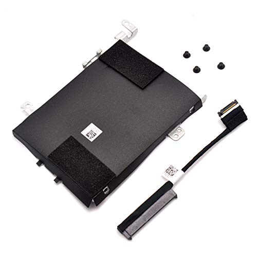 Deal4GO SATA-Festplatten-Caddy Halterung VX90N + HDD-Kabelanschluss 4G9GN für Dell Latitude E5570 5570 Precision 15 3510 M3510 in Schwarz Deal4GO SATA-Festplatten-Caddy Halterung VX90N + HDD-Kabelanschluss 4G9GN für Dell Latitude E5570 5570 Precision 15 3510 M3510 in Schwarz von Deal4GO