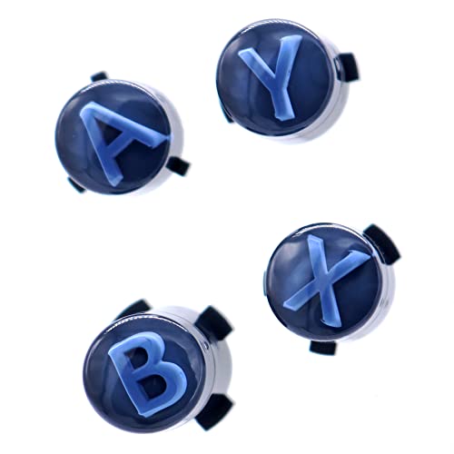 Deal4GO Standard ABXY Tasten-Set Ersatz für Xbox One Controller Tasten Mod Kunststoff [Blau] von Deal4GO