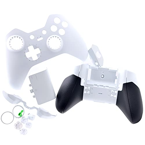 Deal4GO gehäuse für Xbox One Elite Controller, gummierte Griffe, LB RB StoÃŸstange, Batterieabdeckung, DPad von Deal4GO