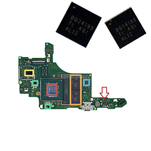 Original BQ24193 (BQ24193RGET) Akku Management Lade-IC-Chip Ersatz für Nintendo Switch Motherboard von Deal4GO
