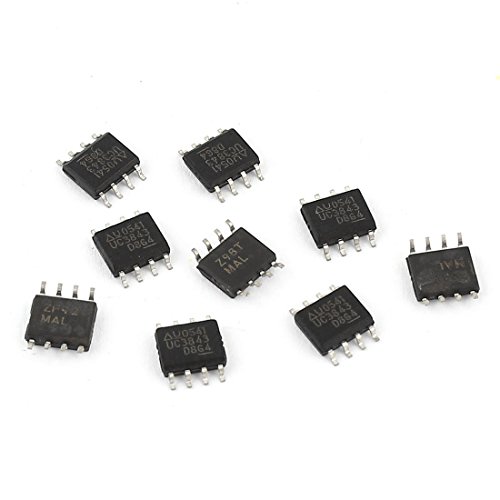 10 Stück UC3843 SOP-8-Current-Mode-PWM-Controller IC von DealMux